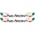 Avid Aircraft Decal,Sticker 2 1/2''high x 13 1/2''wide!